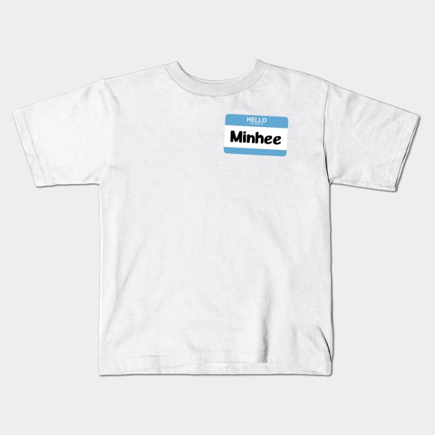 My Bias is Minhee Kids T-Shirt by Silvercrystal